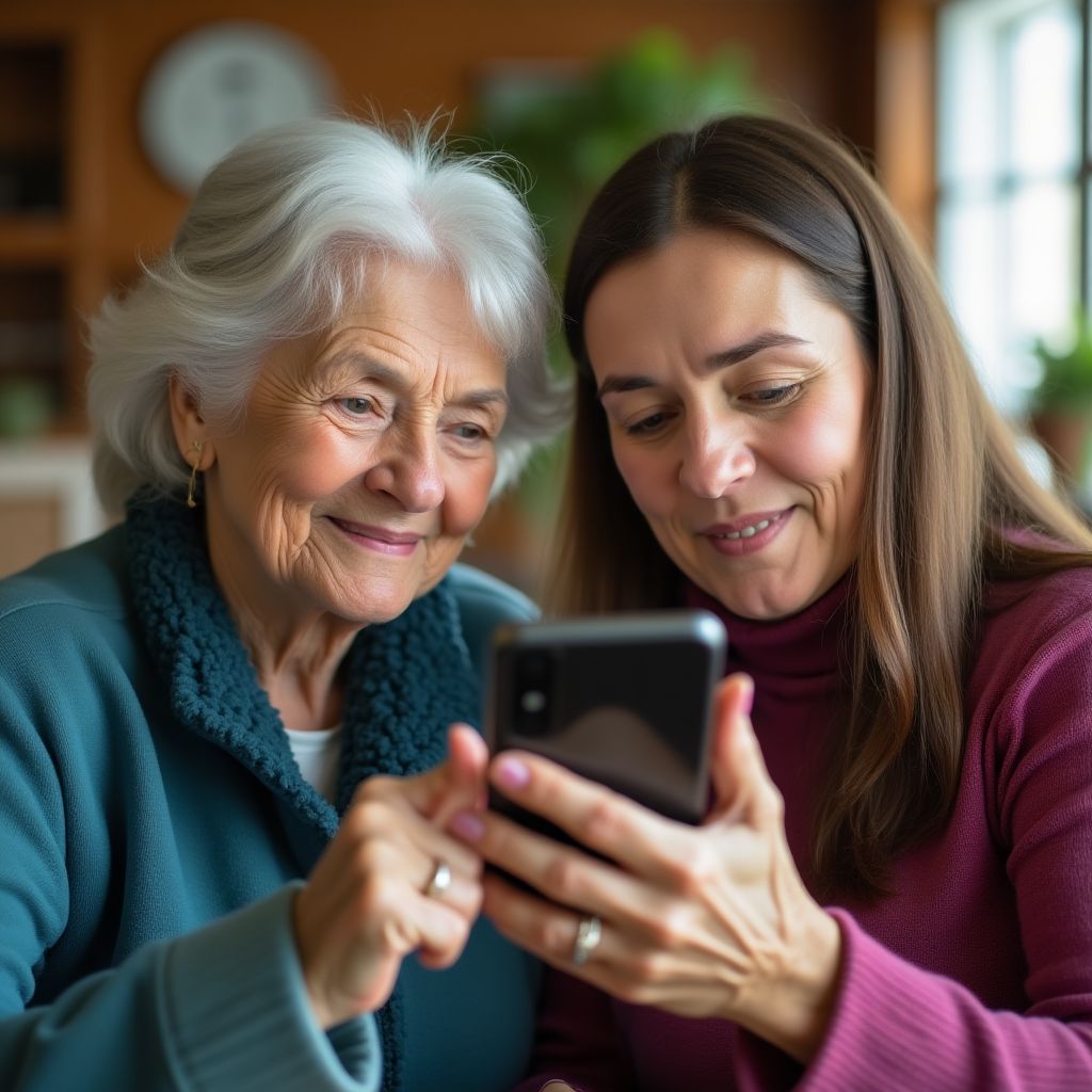 Seminář o práci přes WhatsApp pro seniorky